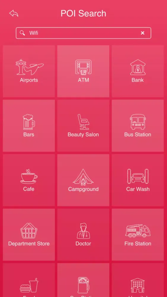 Tangkapan skrin Houston Wifi Hotspots