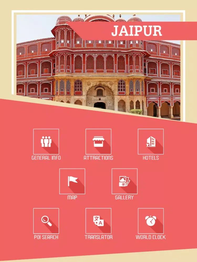 Jaipur Travel Guide iPad  Screenshots