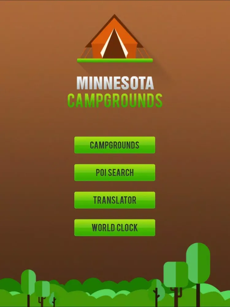 Minnesota Camping Locations iPad 应用截图