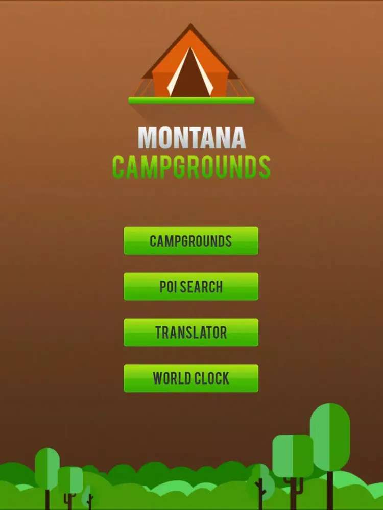 Montana Camping Guide iPad  स्क्रीनशॉट