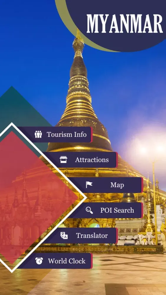 Скриншоты Myanmar Tourist Guide