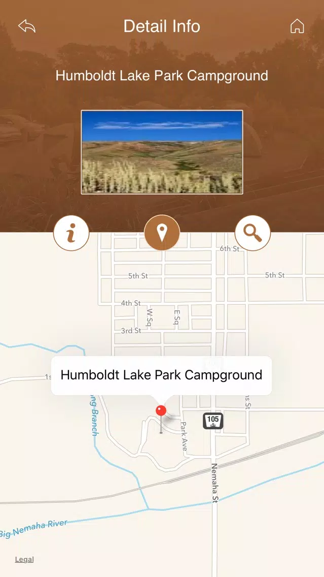 Nebraska Camping & RV Parks Screenshots