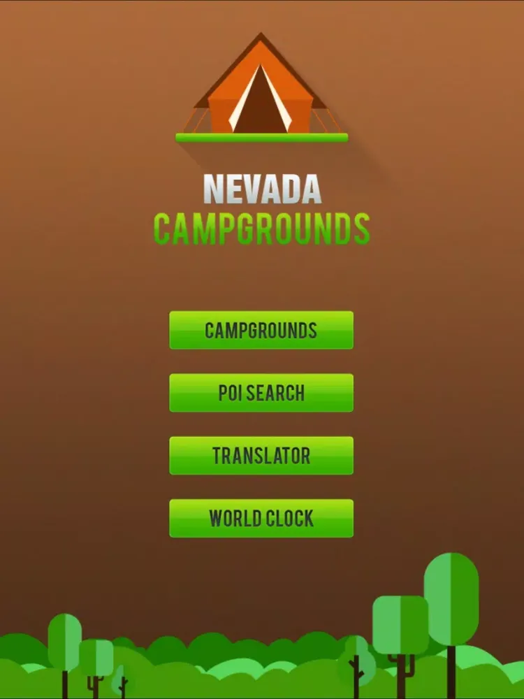 Скриншоты Nevada Camping & RV Parks iPad 