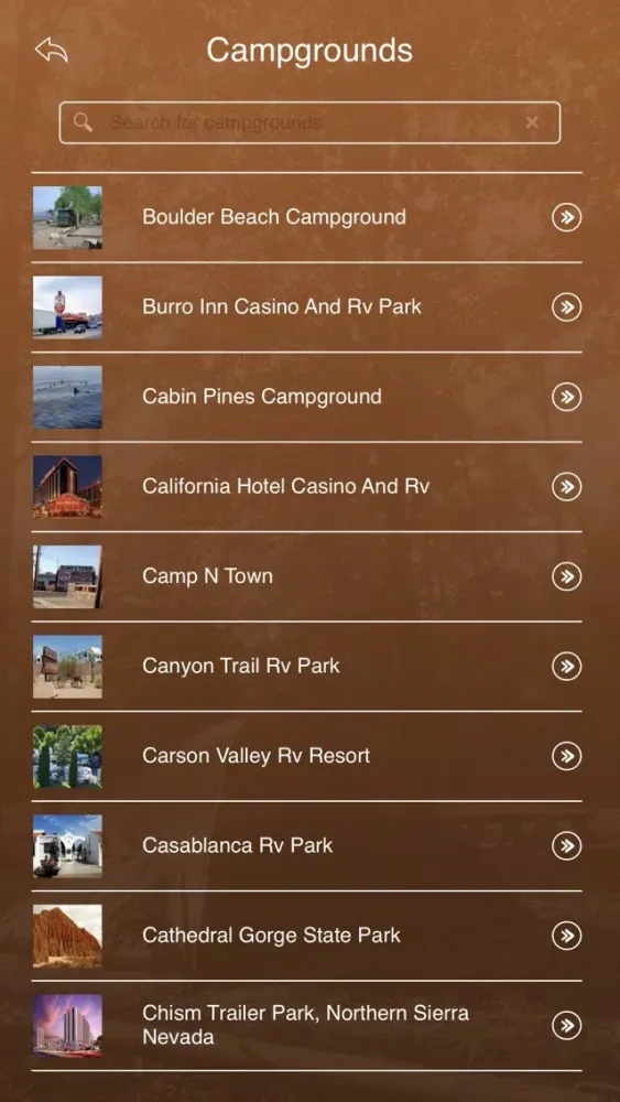 Скриншоты Nevada Camping & RV Parks