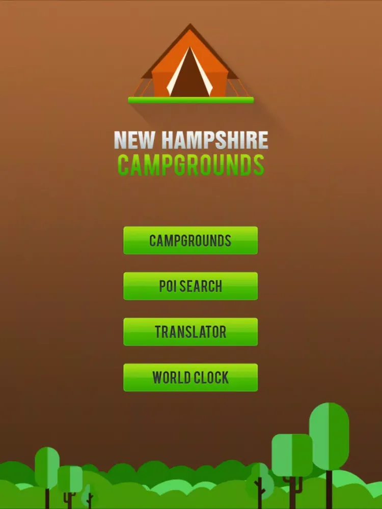 صور New Hampshire Camping iPad 