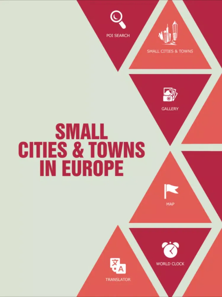 ภาพหน้าจอของ Small Cities & Towns In Europe iPad 