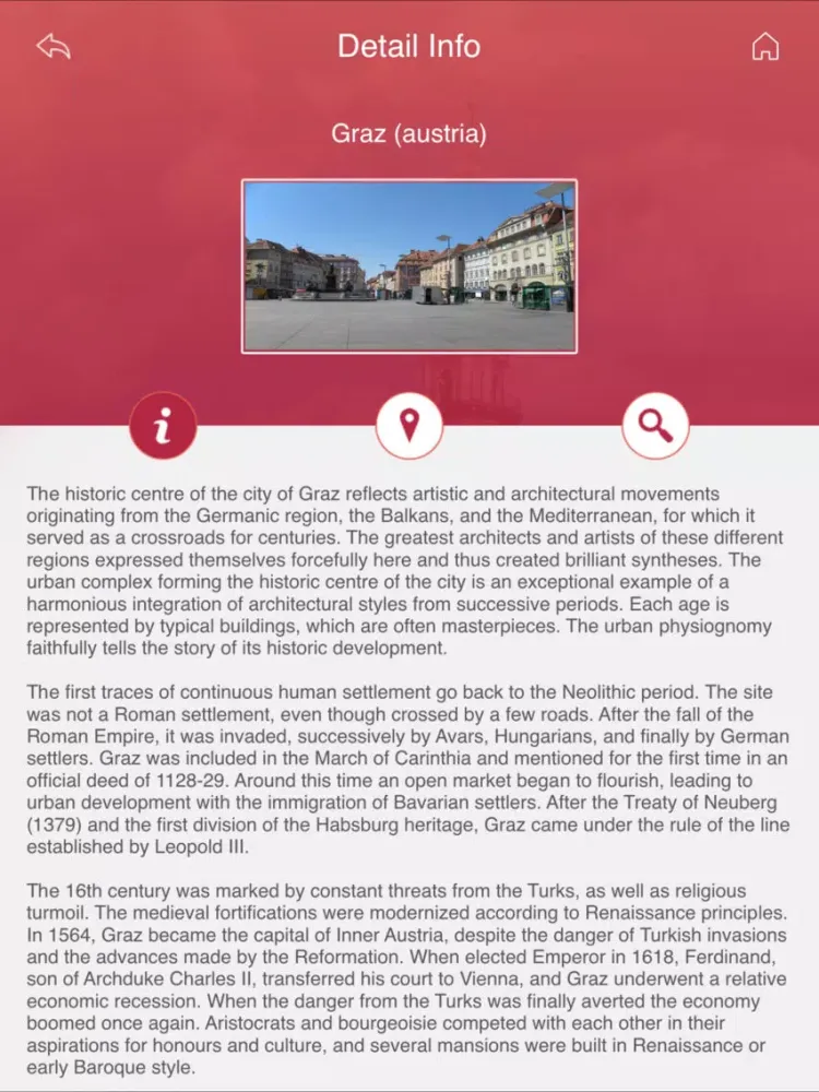ภาพหน้าจอของ Small Cities & Towns In Europe iPad 