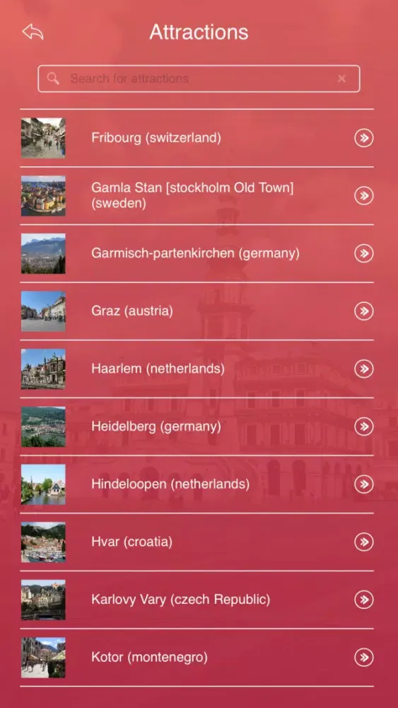 ภาพหน้าจอของ Small Cities & Towns In Europe