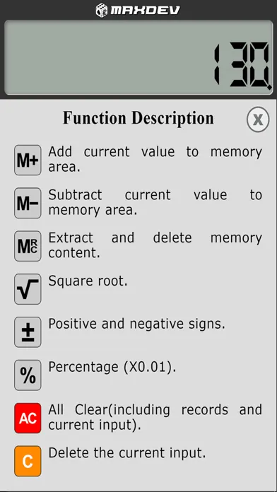 Screenshot di Talculator