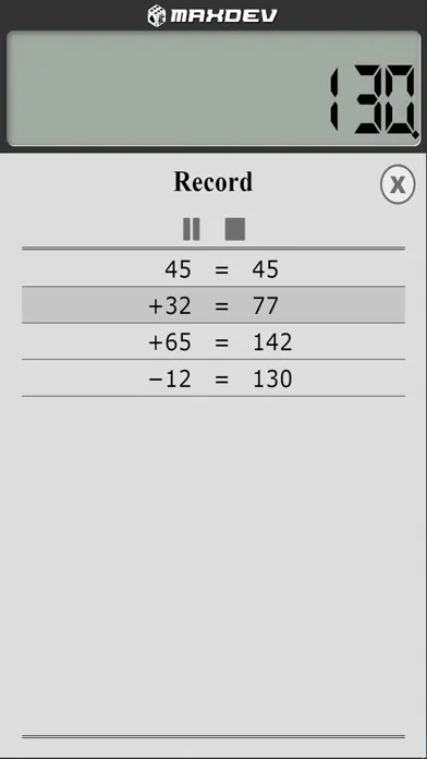 Screenshot di Talculator