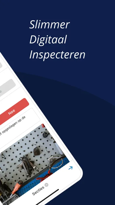 Capturas de tela do DNV Safety Inspections