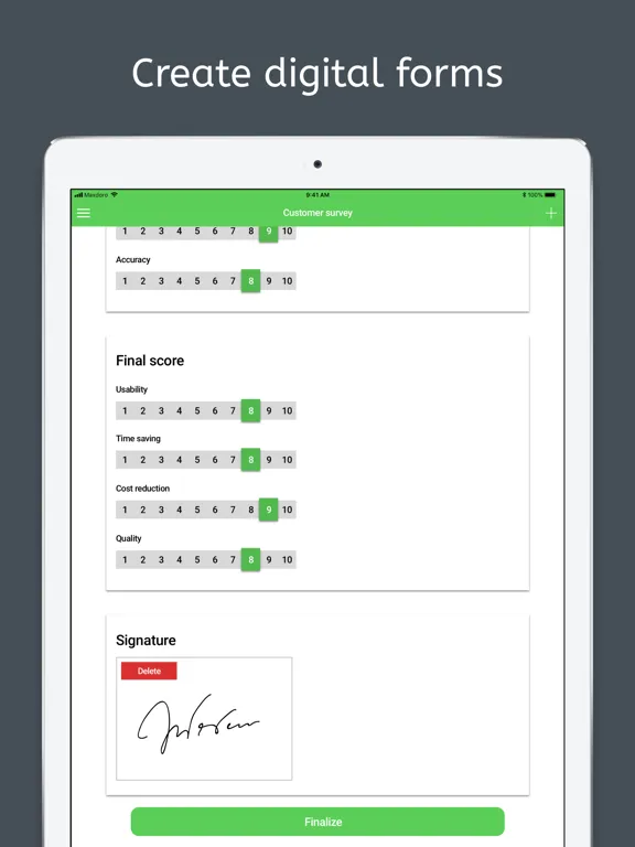 Inspect4All iPad  سکرین شاٹس