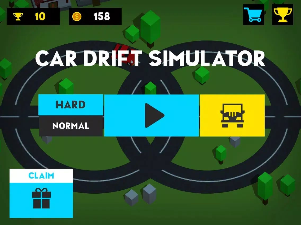 Zrzuty ekranu Car Drift Simulator iPad 