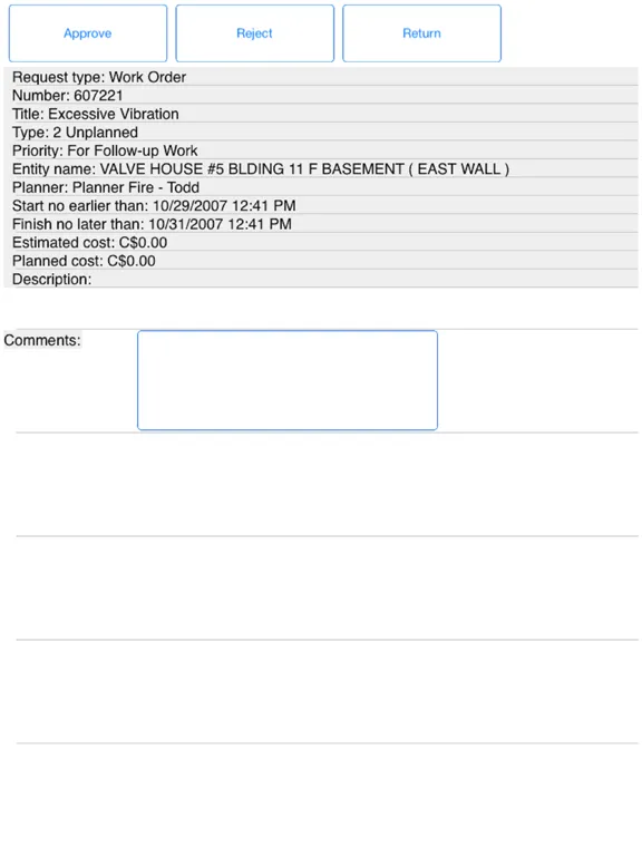 Approvals iPad 应用截图