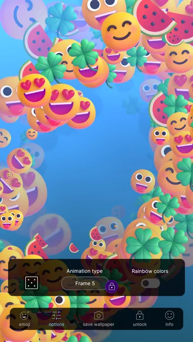 Zrzuty ekranu MOJI MOJI : Wallpaper Maker