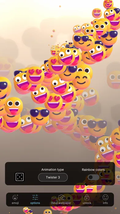 Zrzuty ekranu MOJI MOJI : Wallpaper Maker