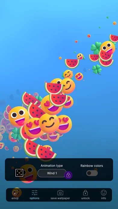 Zrzuty ekranu MOJI MOJI : Wallpaper Maker