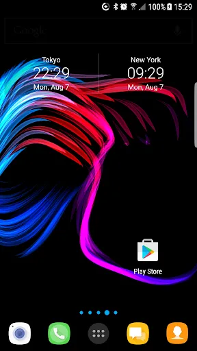 Tangkapan layar Amoled