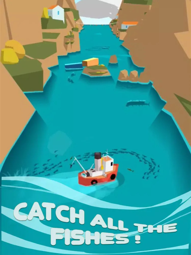 Fishing Run 3D iPad  Ekran Görüntüleri