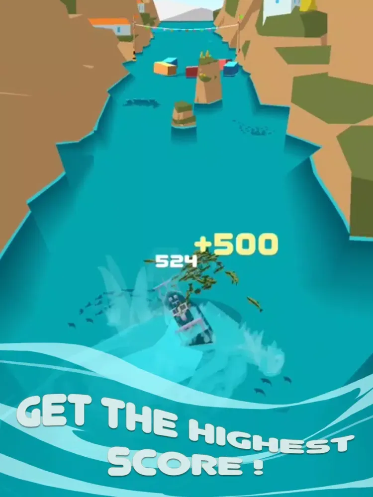 Fishing Run 3D iPad  Ekran Görüntüleri
