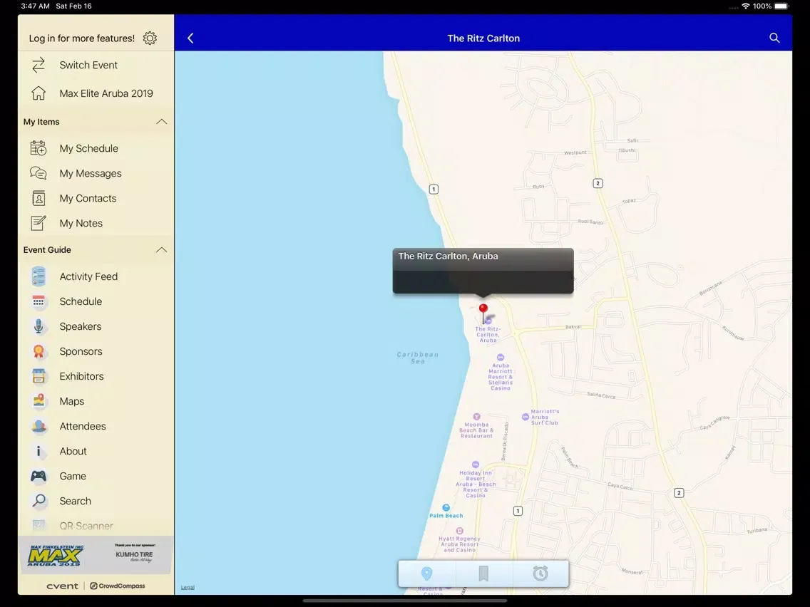 Max Finkelstein Aruba Trip iPad 应用截图