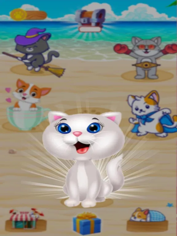 Cats Merge Evolution iPad  スクリーンショット