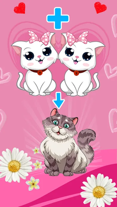 Cats Merge Evolution スクリーンショット