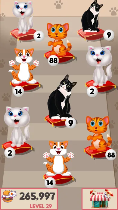 Cats Merge Evolution スクリーンショット