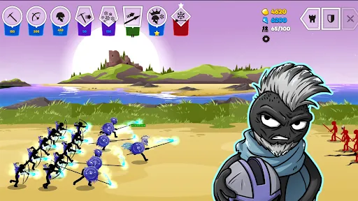 Ảnh chụp màn hình của Stick War