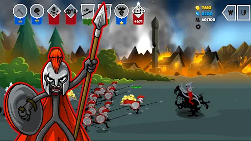 Ảnh chụp màn hình của Stick War