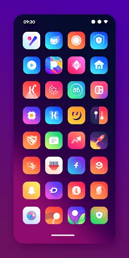 Gladient Icon Pack应用截图