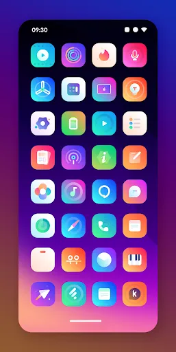 Gladient Icon Pack应用截图