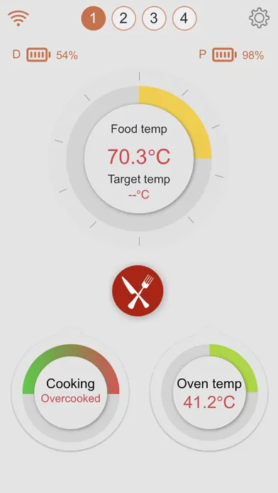 Screenshot di BLE BBQ