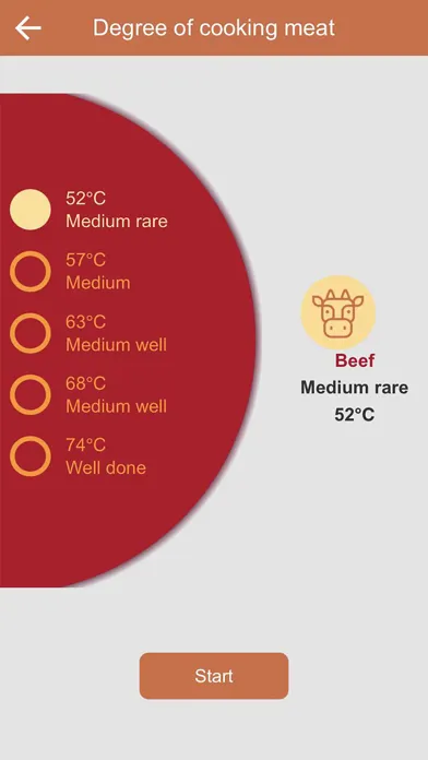Screenshot di BLE BBQ