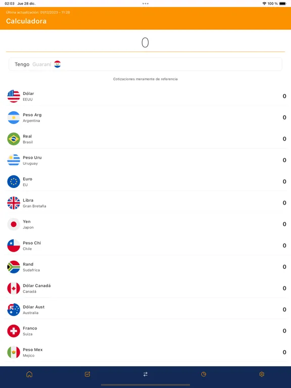 Zrzuty ekranu Maxicambios APP iPad 