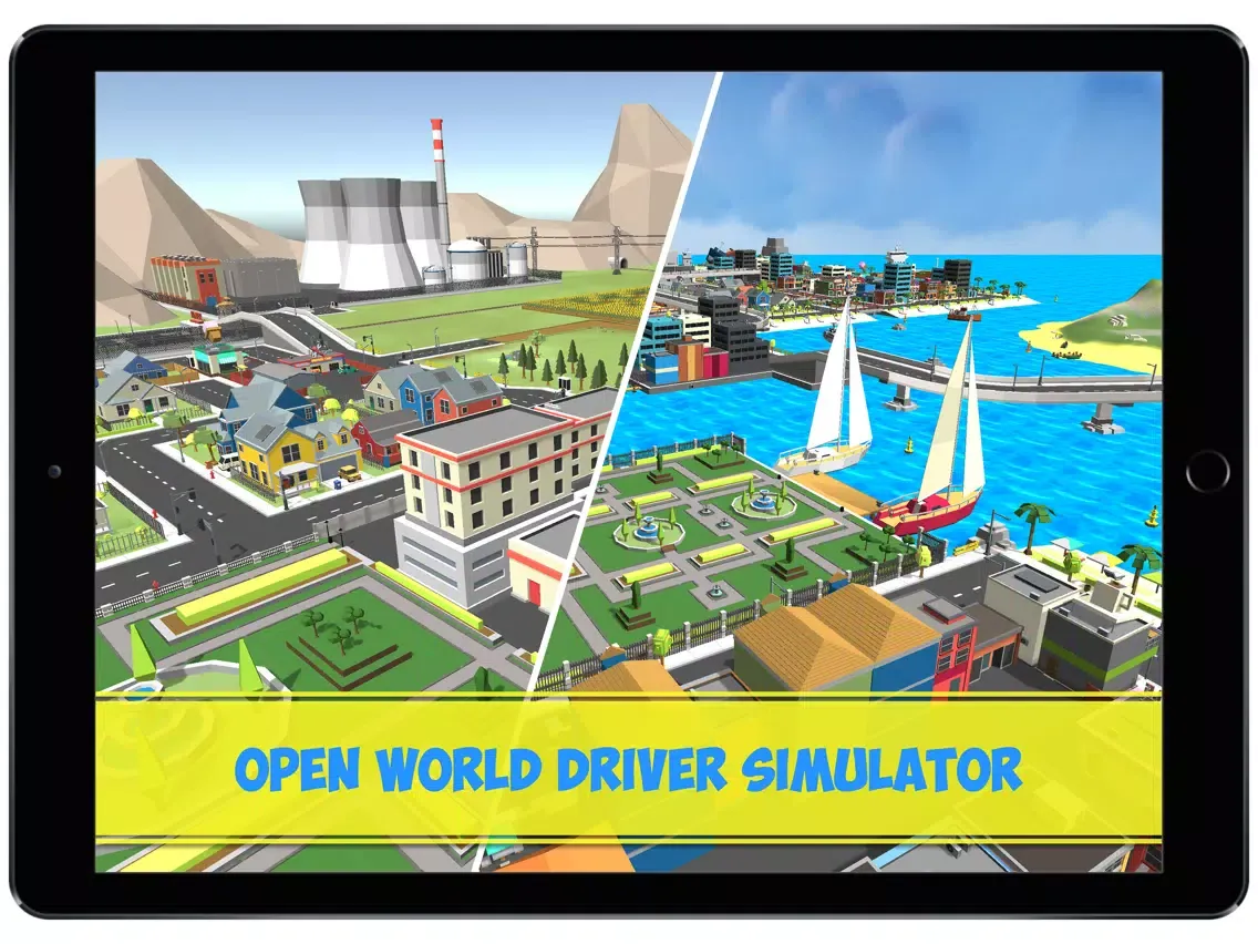 Captures d'écran de City Traffic Driver Simulator iPad 