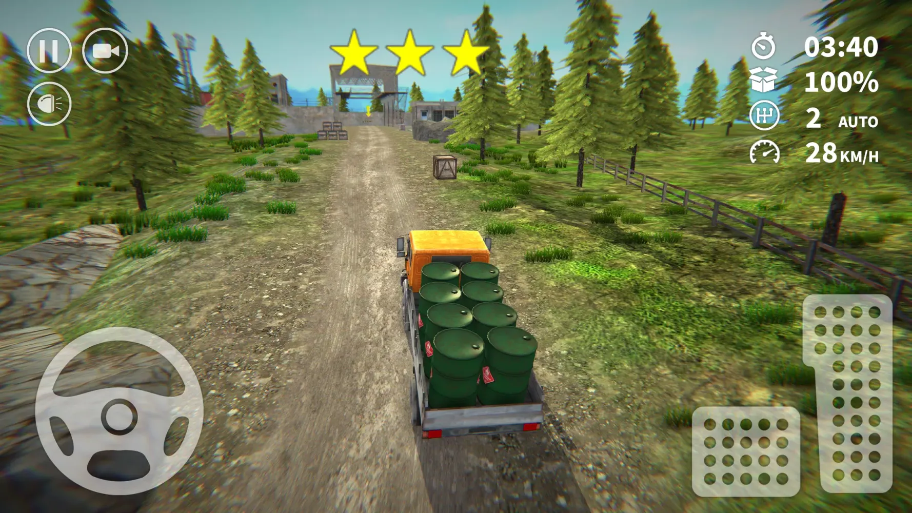 Capturas de tela do Cargo Truck Simulator: Offroad