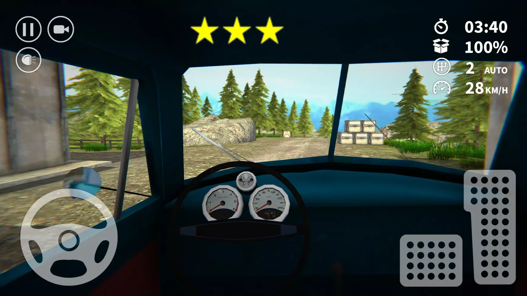 Capturas de tela do Cargo Truck Simulator: Offroad