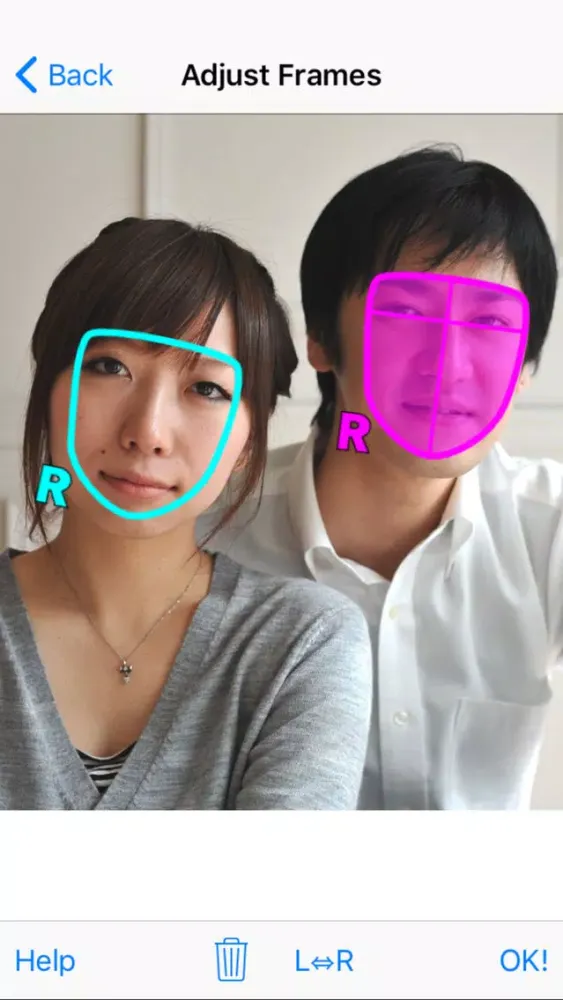 Скриншоты FaceCopy Camera