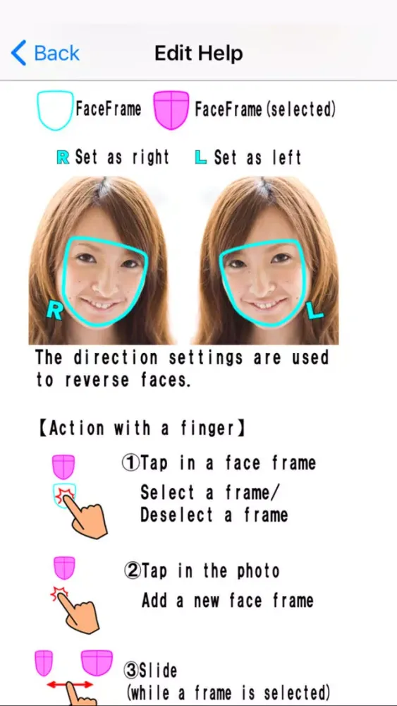 Скриншоты FaceCopy Camera