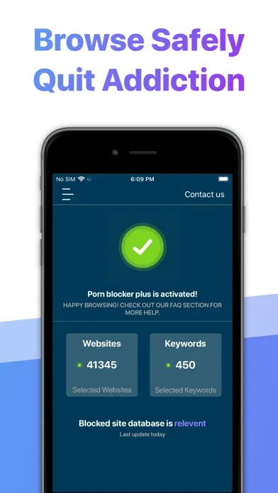 Porn Blocker Plus - for Safari應用截圖