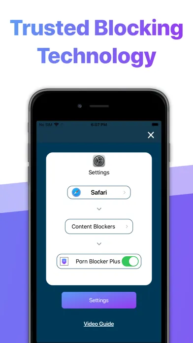 Porn Blocker Plus - for Safari應用截圖