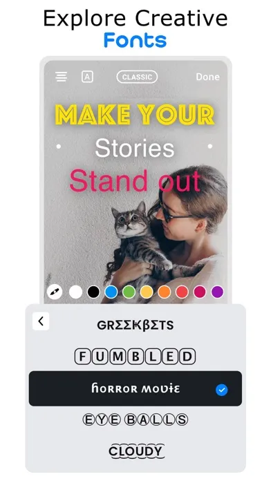 Tangkapan skrin Font Keyboard:Fancy Text & Gif
