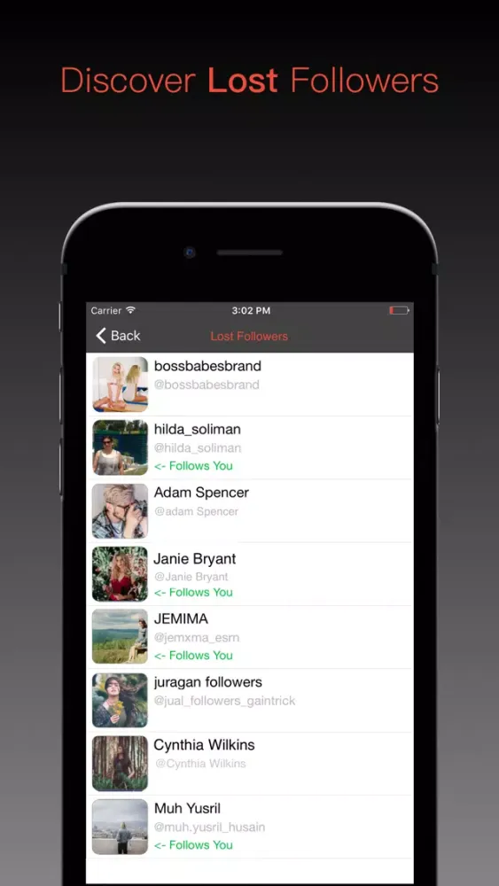 Followers Tracker - Tool for Instagram Analytics应用截图