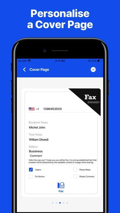 Fax From iPhones : Fax App应用截图