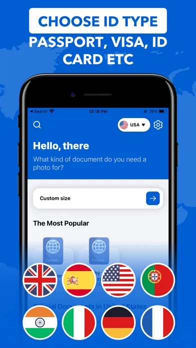 ID Photo - Passport Photo App Screenshots
