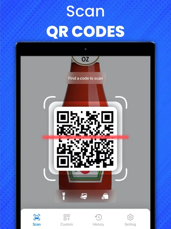 صور QR Code Reader & QR Generator iPad 