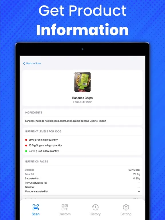 صور QR Code Reader & QR Generator iPad 