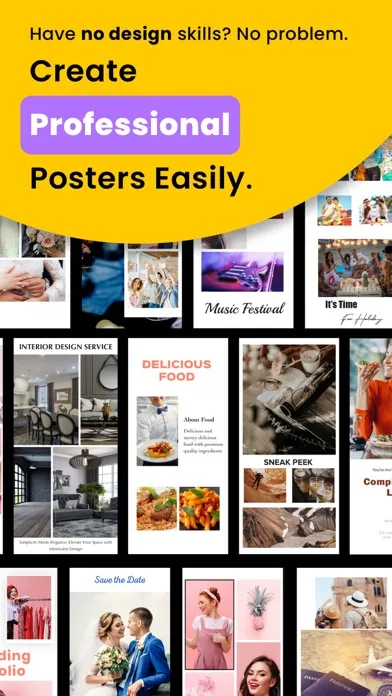 Poster Maker: Design Template スクリーンショット