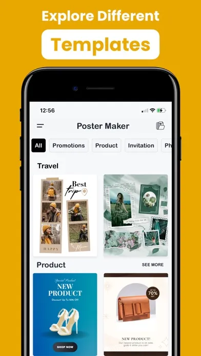 Poster Maker: Design Template スクリーンショット
